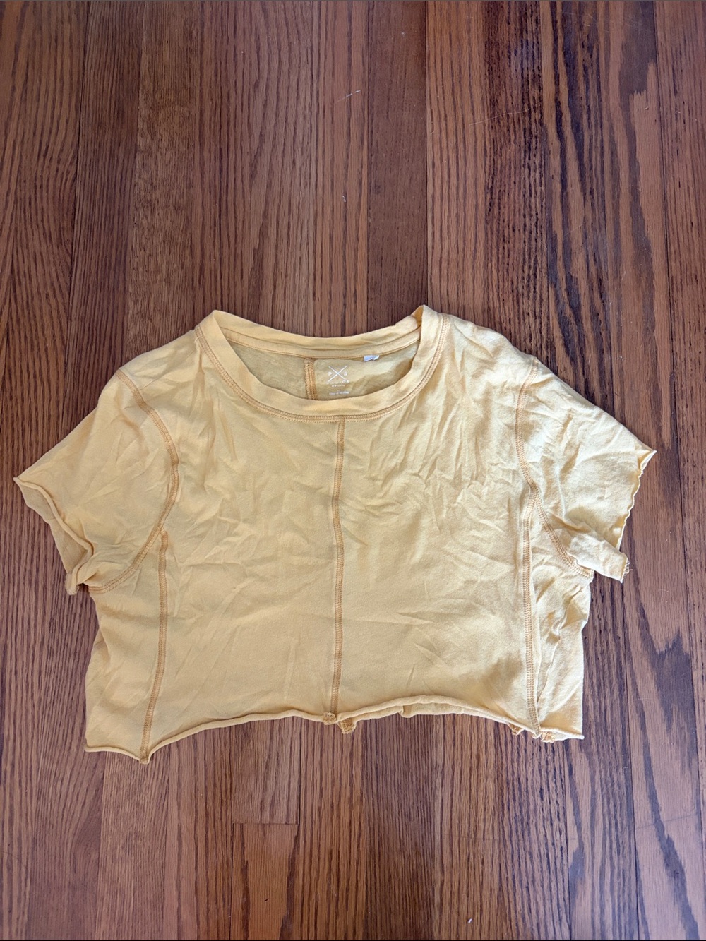 Pacsun Women’s Yellow Crop Tee